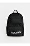 Slogan Printed Multi-Compartment Boys' School Bag