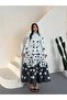 Women's Black Babel Fabric Retro Floral Maxi Dress Jen2698 - 2