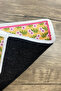 2-Piece Kitchen Glove Set Pink Pattern Heat Insulated Oven Pot Tray Holder Set - 3