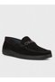 Men's summer 3cm thick soled daily shoes - 170 4105 - black suede - 2