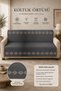 Multi-Purpose Modern Bohemian Velvet Sofa Cover,Sofa Bed Cover Picnic Cover Tablecloth Non-Slip Sponge-Backed