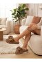 Winter Bowknot Polka Dot Foil Patterned Women's Slippers |   Plush Wool House Slippers |   Non-Slip Sole - 2