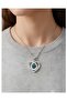 K Plated Necklace with Heart Pendant - Elegant Minimalist Love Chain Suitable for Weddings, Music Festivals & Mother's Day Gift - Spring for Her, Affordable Romantic Gift - 6
