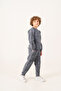 Boy's Tie-Dye Patterned 3-Yarn Sweatshirt and Sweatpants Set - 2