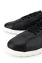 Men's Genuine Leather Black Sneakers & Sports Shoes - 3