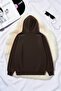 Unisex Dramatic Printed Oversize Hoodie Hooded Sweatshirt - 2