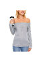 Women's Floral Off-Shoulder Long Sleeve Blouse