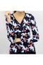 Women's V-Neck Long Sleeve T-Shirt - 4