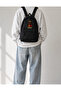 Osi̇mhen Mask School, Lecture, Course, Classroom Unisex Black Backpack - 2
