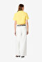 Women's Dsy Ylw Theo Linen Oversized Collar Top - 5