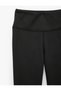 High Waist Skinny Fit Interlock Sports Leggings with Stitching Detail - 3