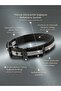 Reflective Dog Collar - Soft Textured Adjustable Durable Neck Collar (Black) - 2