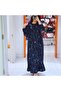 Women's Floral Long sleeve Maxi Dress - 4
