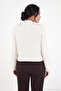Cotton Blend Button Detailed Tweed Jacket Women's Jacket 611Ce93 - 7