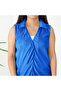 Women's Striped V-Neck Blouse - 6