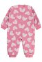 Heart Print 2.5 Tog 2-5 Years Old Sleeping Bag - Pink - 2