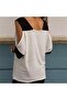 Women's White V-Neck Blouse - 2