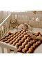 Hand Knitted Baby Blanket 80X80 cm – Colorful Zigzag Patterned Newborn Blanket - 3