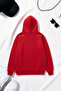 Unisex Love Printed Oversize Hoodie Hooded Sweatshirt - 2