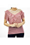 Women's Red Plaid Blouse - 8