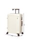 Premium single Piece PP trolley 28 inch 9898-BEIGE - 8