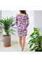 Women's Floral Long sleeve Dress - 3