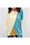 Women's Color block Long Sleeve T-Shirt - 7