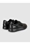 Genuine Leather Black Laceless Men's Sneaker - 4