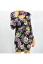 Women's Floral Mini Dress - 5