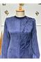 Women's New Season Silk Kupra Fabric Stylish Dress - 3