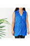 Women's Striped V-Neck Blouse - 5