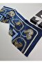Luxury Voile Silk Shawl Scarf with Horse Pattern Double Sided 70 X 180 cm