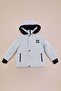 Coat with Hood and Crest for Boys