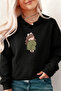 Unisex Cuteanime Printed Oversize Hoodie Hooded Sweatshirt - 2