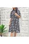 Women's Geometric pattern Dress - 2