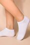 Economical Pack of 10 Unisex White Short Sports Sneaker Booties Socks - 5
