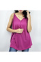 Women's Spaghetti Strap Blouse - 3