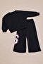 3 İplik 86 Printed Girls' 2-Piece Set - 5