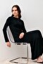 Long Sleeve Basic Comfortable Daily Lycra Flexible Viscose Soft Dress - 7