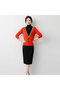 Women's Color block V-Neck Sweater - 3