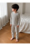 Children's Patterned Pajama Set – Long-Sleeved Soft and Comfortable Top and Bottom Pajama Set - 2