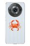 Realme 11 Pro / 11 Pro Plus Compatible Crab Pattern Transparent Phone Case