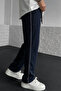 Men's Fleece-Lined Sweatpants with Zipper Pockets and Elastic Waistband - 2