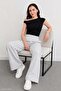 Women's 3-Thread Elasticated Leg Adjustable Sweatpants 22135 - 4