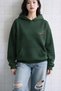 Unisex Kopekbaligi Printed Oversize Hoodie Hooded Sweatshirt