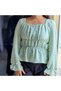 Women's Plaid Square Neck Shirt - 7