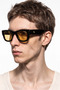 Sezer Black Brown Men's Sunglasses - 3