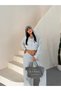 Women's Premium Thessaloniki Fabric Crop Zipper Hoodie & Wide Leg Pants Two-Piece Set Gn-0095 - 6