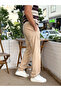 Regular Fit Gabardine Hidden Button Trousers - 3