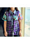 Women's Plaid Shirt - 7
